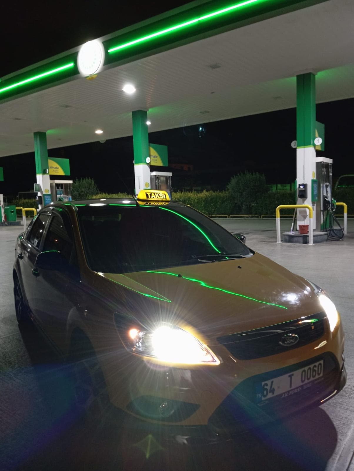 Uşak Taksi Bul — gece yola çıkmaya hazır taksi
